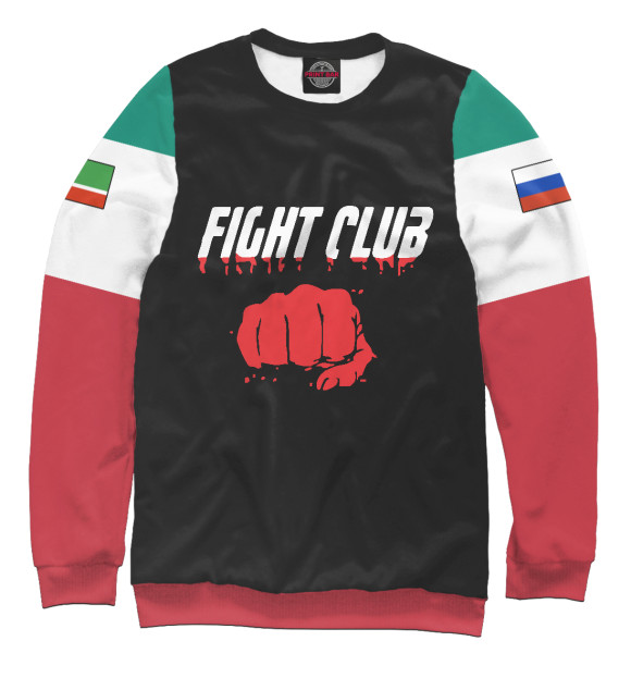 Свитшот для мальчиков с изображением Fight club цвета Белый