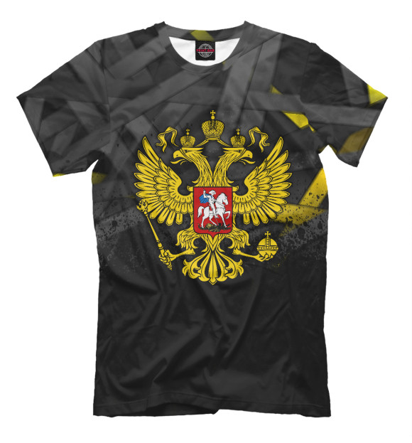 Мужская футболка с изображением Российская империя цвета Белый