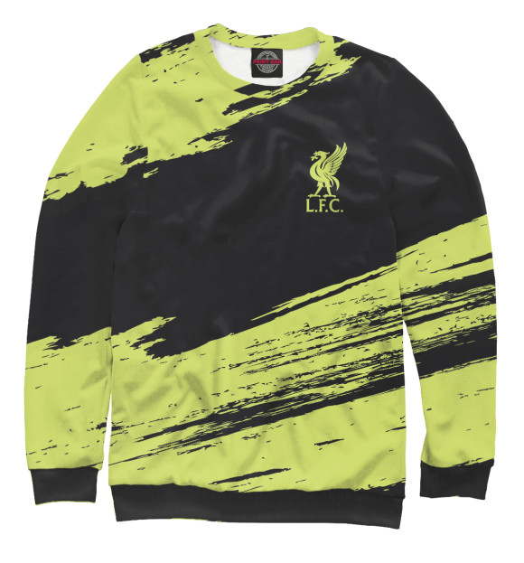 Свитшот для мальчиков с изображением Liverpool F.C. цвета Белый
