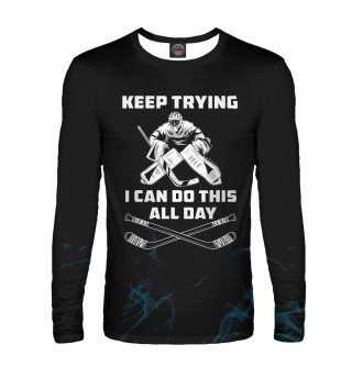 Мужской лонгслив Ice Hockey Goalie
