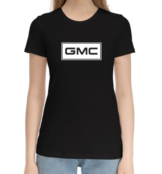 Хлопковая футболка для девочек GMC