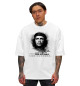 Мужская футболка оверсайз Че Гевара (белый фон)