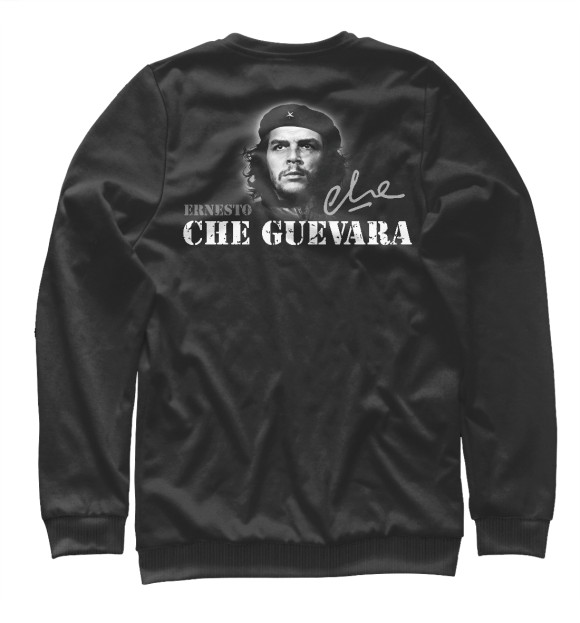 Свитшот для мальчиков с изображением Che Guevara цвета Белый