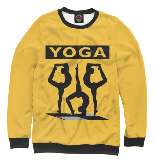 Свитшот для девочек Йога yoga