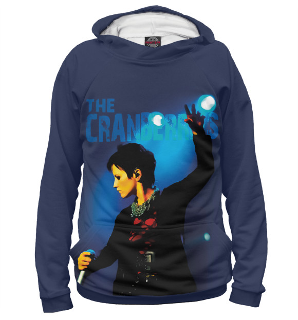 Мужское худи с изображением The Cranberries цвета Белый