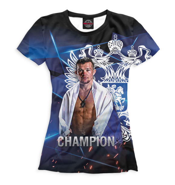 Футболка для девочек с изображением Пётр Ян цвета Белый