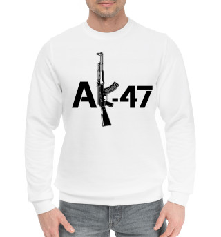 Мужской хлопковый свитшот АК-47