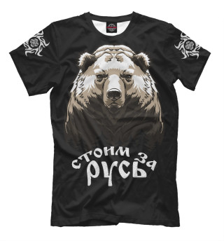 Футболка для мальчиков Стоим за Русь!