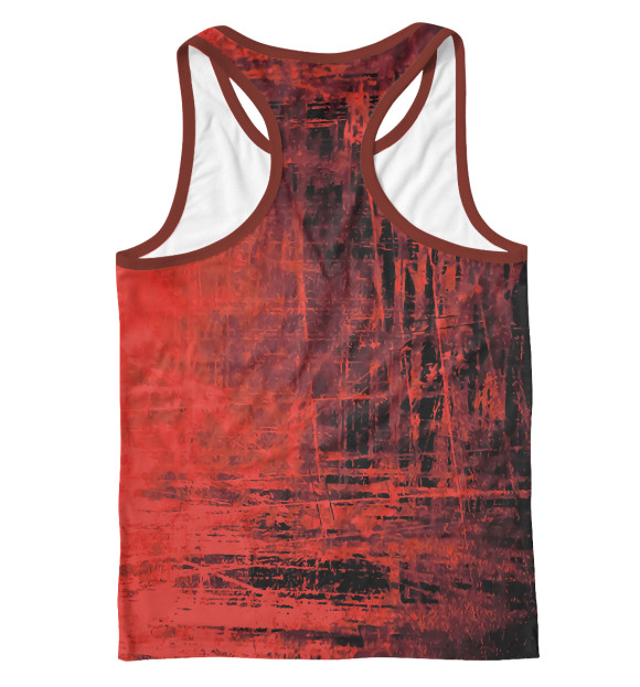 Мужская майка-борцовка с изображением Soccer Football цвета Белый