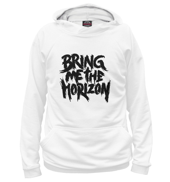 Женское худи с изображением Bring Me the Horizon цвета Белый