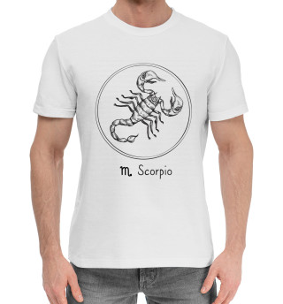 Мужская хлопковая футболка Scorpio