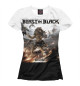 Женская футболка Beast in black