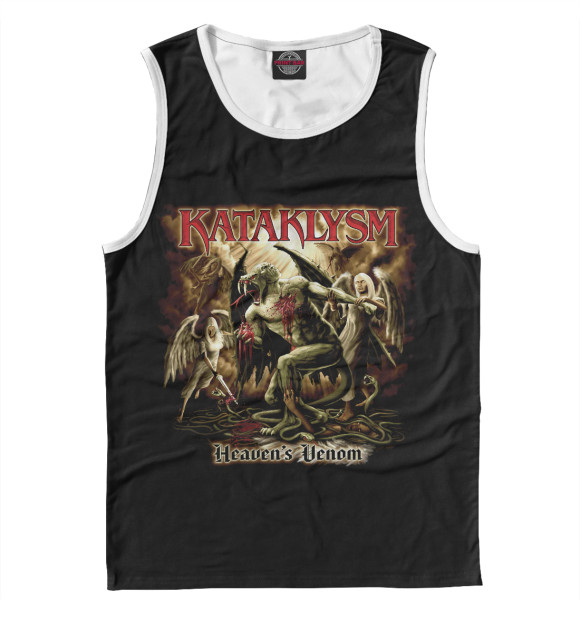 Майка для мальчика с изображением Kataklysm цвета Белый