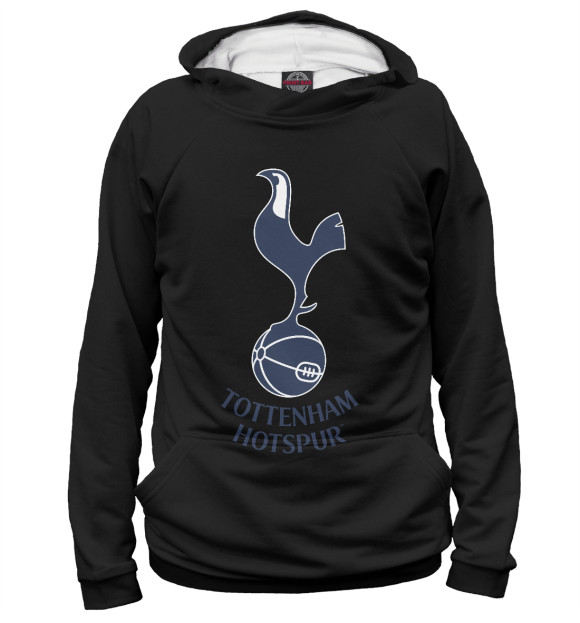 Мужское худи с изображением Tottenham Hotspur цвета Белый