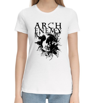 Хлопковая футболка для девочек Arch Enemy