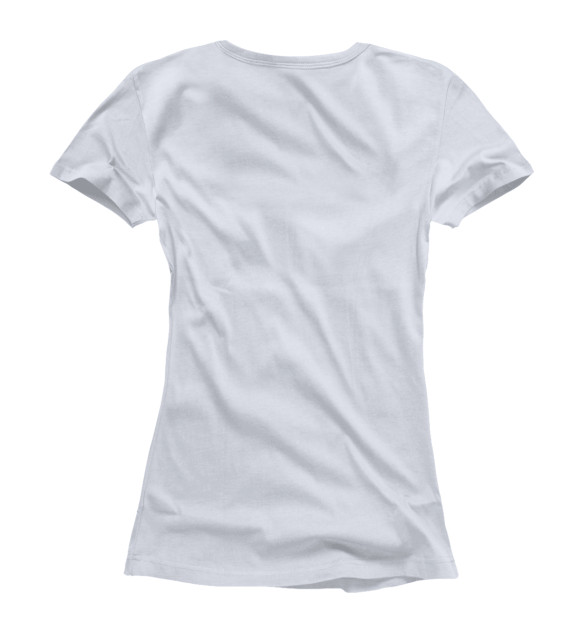 Женская футболка с изображением By Bathing Ape цвета Белый