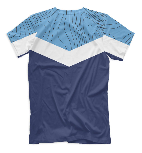 Мужская футболка с изображением Manchester City цвета Белый