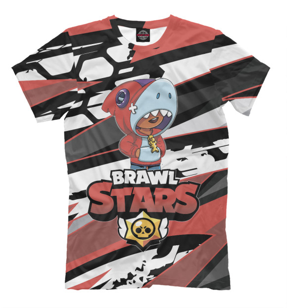 Футболка для мальчиков с изображением Brawl Stars цвета Белый
