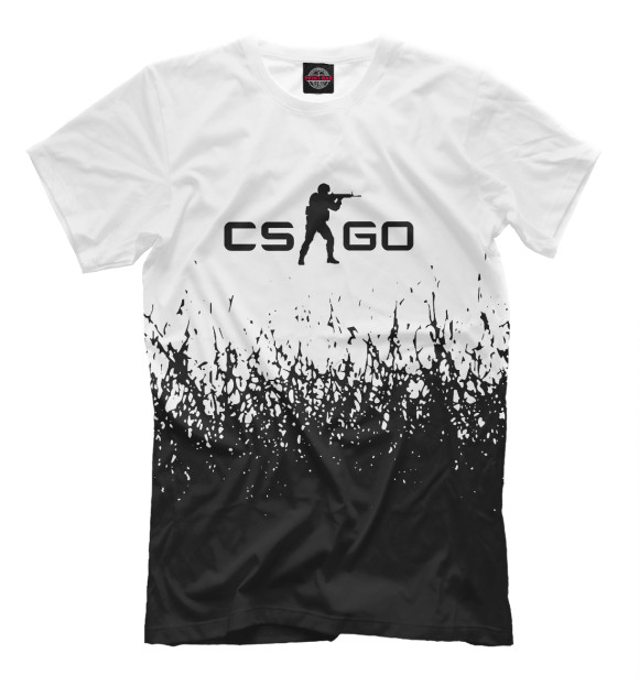 Футболка для мальчиков с изображением Counter-Strike цвета Белый