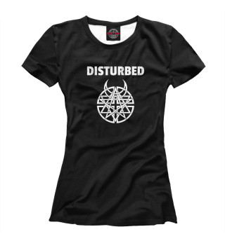 Женская футболка Disturbed