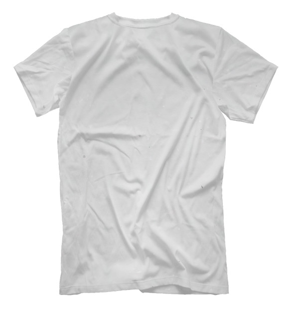 Мужская футболка с изображением Паразит: Учение о жизни цвета Белый