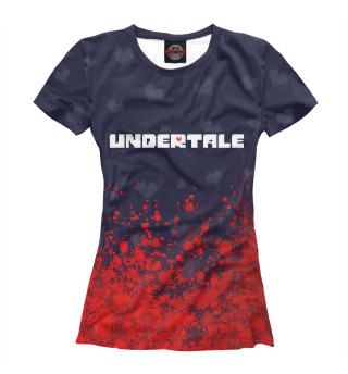 Женская футболка Undertale / Андертейл