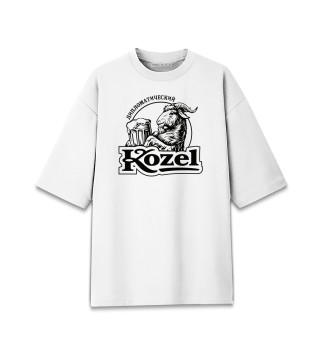 Женская футболка оверсайз Дипломатический Kozel
