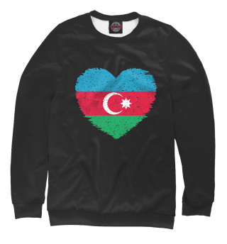 Свитшот для девочек Сердце Азербайджана