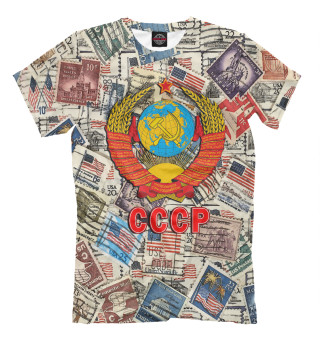 Футболка для мальчиков СССР путешественник
