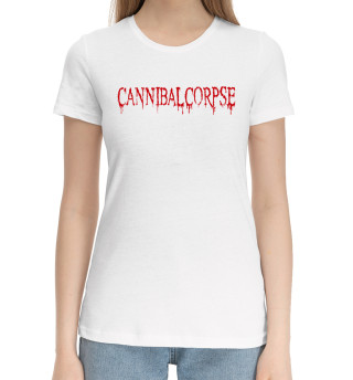 Хлопковая футболка для девочек Cannibal Corpse