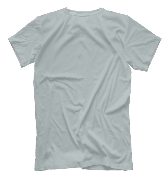 Мужская футболка с изображением Аска Евангелион цвета Белый