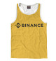Мужская майка-борцовка Binance