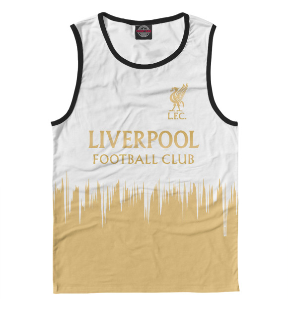 Майка для мальчика с изображением Liverpool цвета Белый