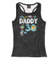 Женская майка-борцовка My Daddy Is 30 Happy Father