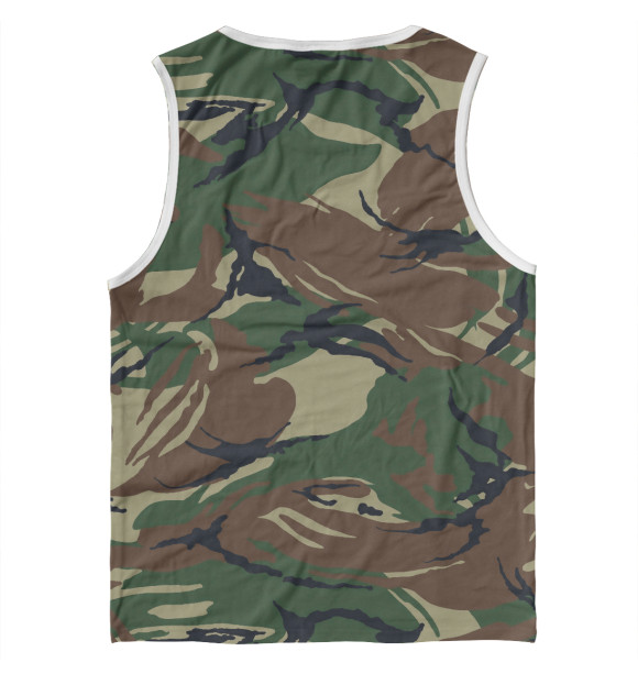 Майка для мальчика с изображением Пограничные Войска цвета Белый