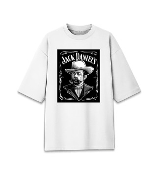 Женская футболка оверсайз Jack Daniel's