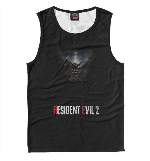 Майка для мальчика с изображением Resident Evil цвета Белый