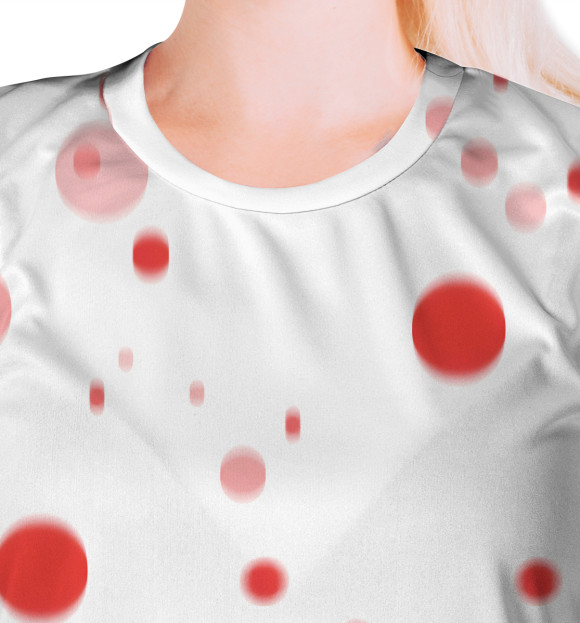 Футболка для девочек с изображением Ahegao цвета Белый