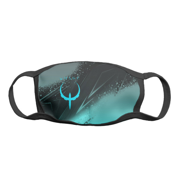 Маска тканевая с изображением Quake Stripes цвета Белый