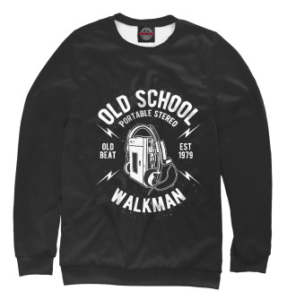 Мужской свитшот Old school walkman