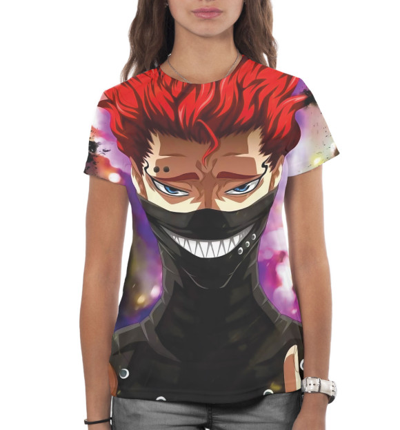 Женская футболка с изображением зора идеаре цвета Белый