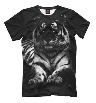 Мужская футболка Большая кошка