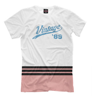 Мужская футболка Vintage 89