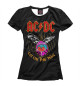 Футболка для девочек AC/DC