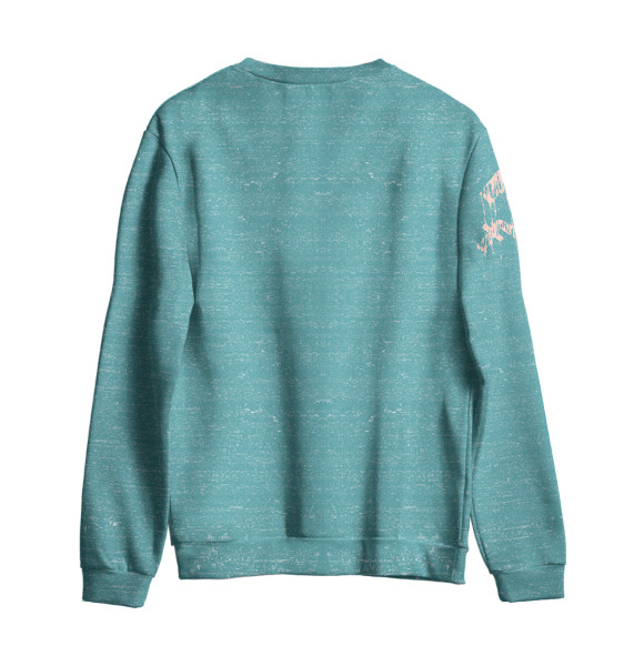 Мужской свитшот с изображением Стиль СССР цвета Белый