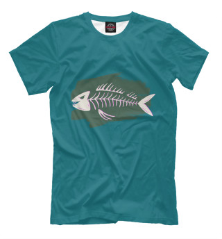 Мужская футболка Fishbones