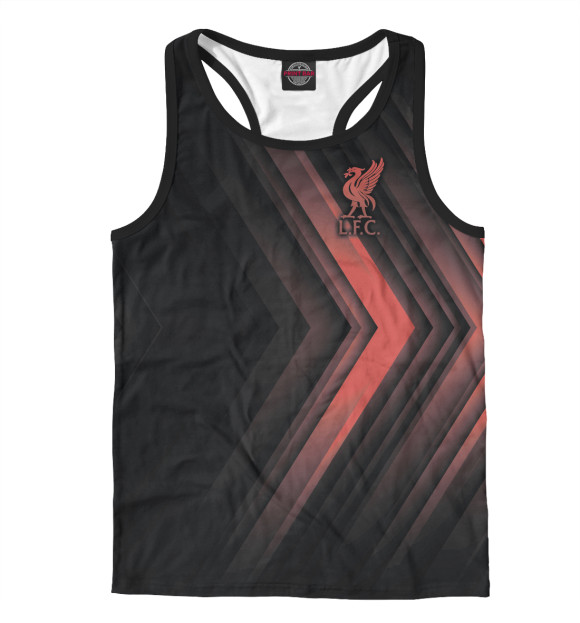 Мужская майка-борцовка с изображением Liverpool F.C. цвета Белый