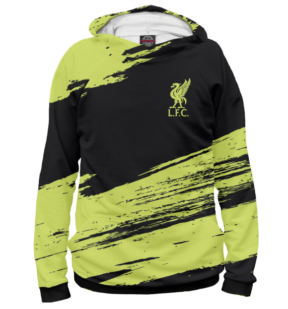 Мужское худи с изображением Liverpool F.C. цвета Белый