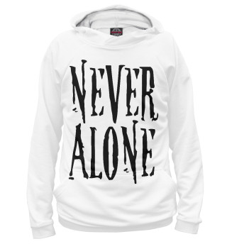 Мужское худи Never alone