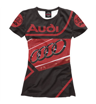 Футболка для девочек Audi